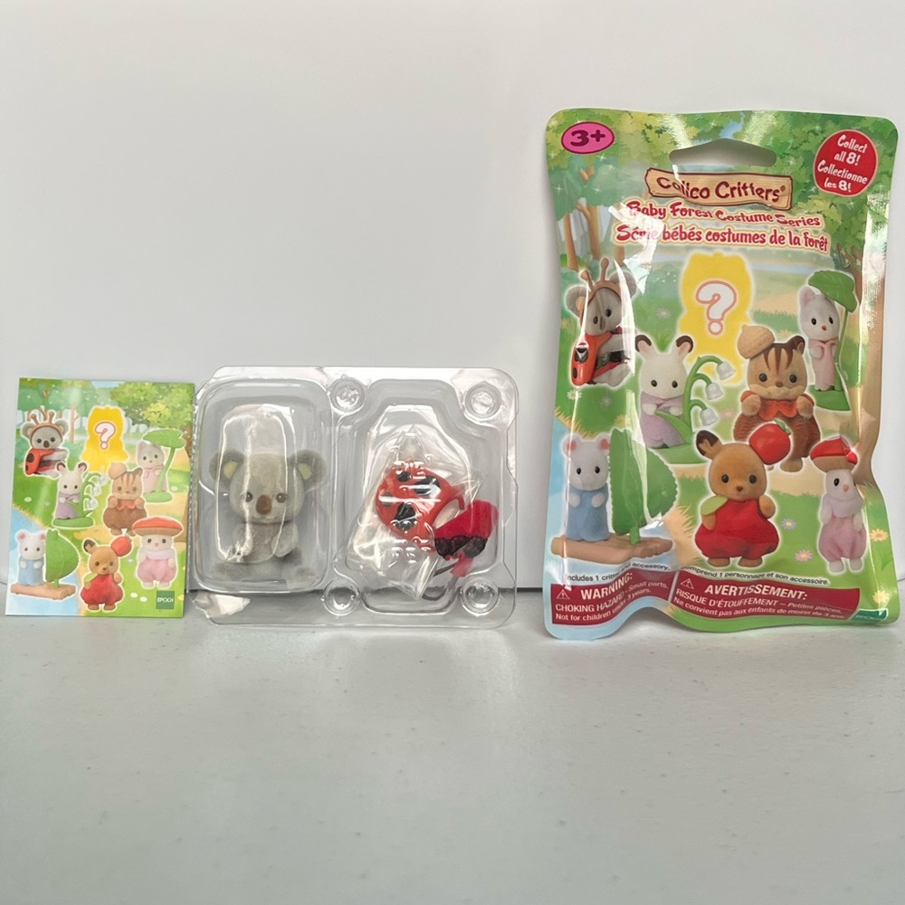 Calico Critters Baby Forest Costume, Julie the Koala Figure